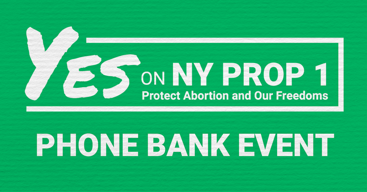 Yes on Prop 1<> NYCLU Phonebank, NYC · Mobilize